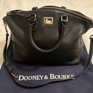 Dooney & Bourke Black Leather Satchel
